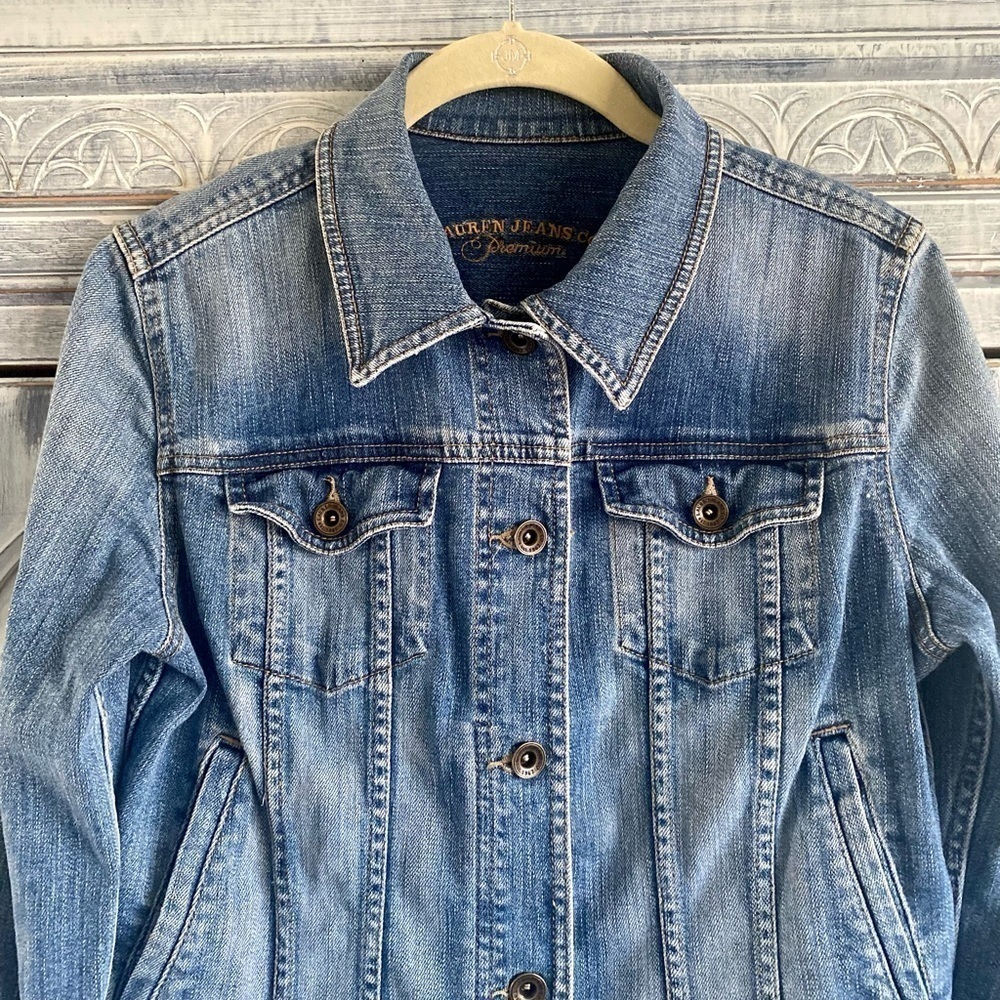 Ralph Lauren Premium Faded Truckers Jacket - Picture 4 of 13